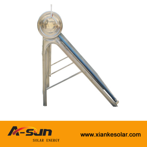A-SUN high quality non-pressure stainless steel solar water heaters from china manufacturer