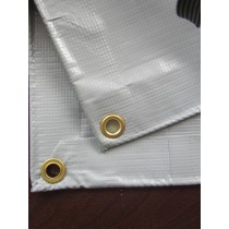 600d White Coated Fabric