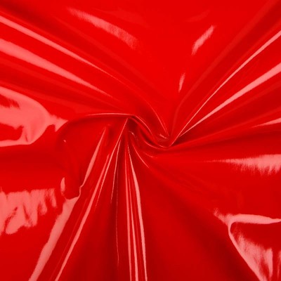 The PVC knife scraping the cloth