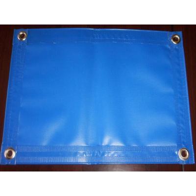 blue poly tarp