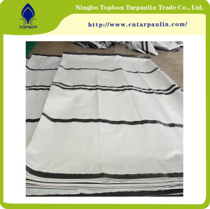 Poly Woven Plastic  Stripes PE tarpaulin United Nations TOP167