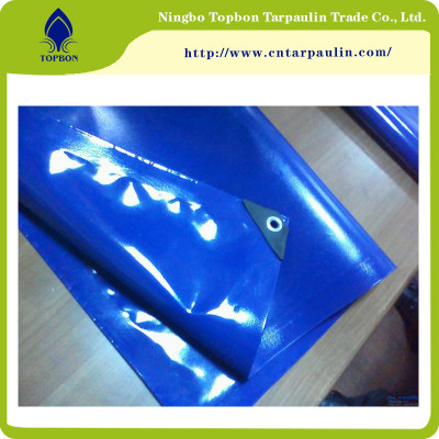 Strong Tearing Strength Flame Retardant PVC Tarpaulin TOP159