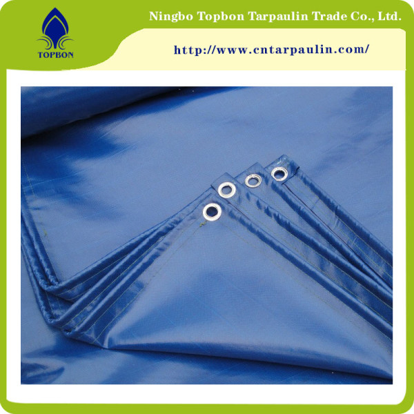 Strong Tearing Strength Flame Retardant PVC Tarpaulin TOP346