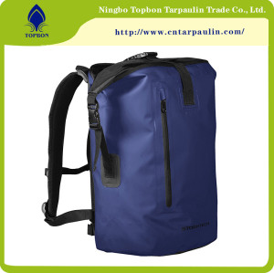 100% Polyester Water-proof Flame- Resistant PVC Coated Tarpaulin for bags TOP019