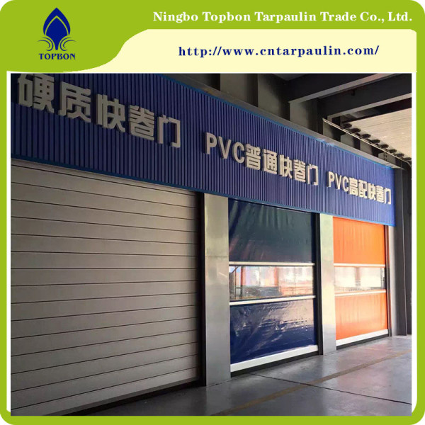 Durable Cheap UV Protection Tarpaulin for Roll up door TOP032