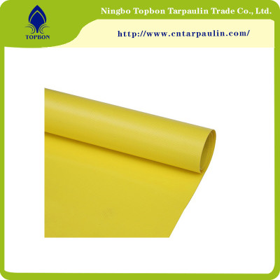 Fire Retardant pvc coated tarpaulin fabric used for roll up door TOP024