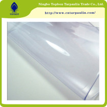 China Soft PVC Roll Super Clear Transparent Plastic Film TOP888