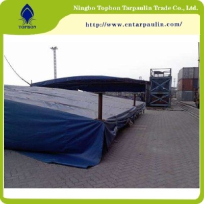 Factory Virgin Tarpaulin 610GSM Blue Cheap Hay Tarps in China