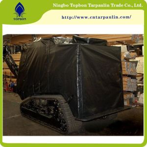black 600gsm tanks tarpaulin manufacturer military tarps