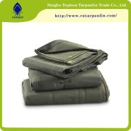 Customized Size Organic Silicon Coating Canvas Tarpaulin