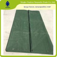 Waterproof Cotton Canvas Fabric Poly Tarpaulin Cover Tarp