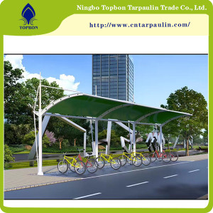 1500gsm PTFE fiberglass tensile structure architecture membrane fabric