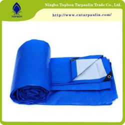 poly tarps 180gsm white/blue high quality in china