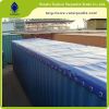 bule color 23oz railway container tarps