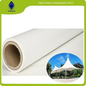 Outdoor advertising banner pvc pure white coated backlit banner