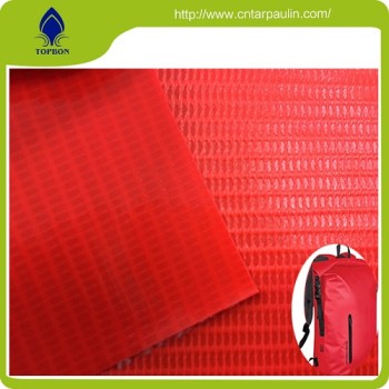 100% Polyester PVC outdoor Backpack Fabric