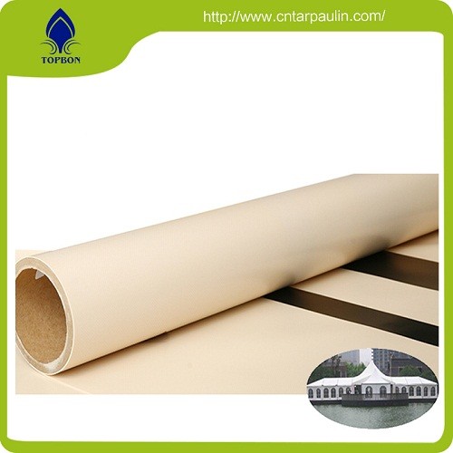 Polyester 600d White Pvc Coated Fabric 72t