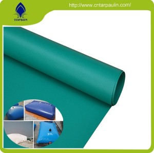 high strength PVC coated tarpaulin fabric for water tank