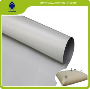 high quality polyester PVC coated tarpaulin for water tank