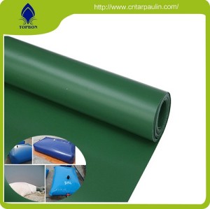 Airtight PVC inflatable fabric for water tank