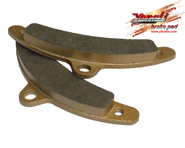 SBP-F185 China quality best go kart brake pads for Birel Front