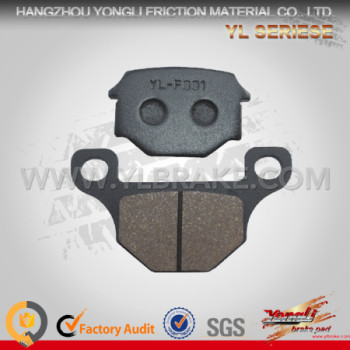 YL-F001 Performance brake pad electric scooter spare parts for SUZUKI- GS 125/ GX 125/ SJ 125 Very Durable Low wear rate Oem Quality Motorcyle Parts
