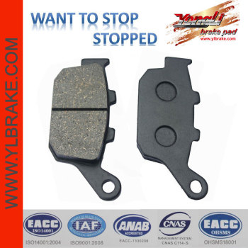 YL-F033 very durable Low noise Brake Pads Production Line motorcycle rear sets/brake pad