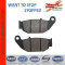 YL-F155 Low wear rate Sintered Copper Technology Disc Brake Pad
