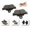 YL-F015 Stable friction performance baby walker with brakes Excellent Material Wholesale Price Brake Pads Low wear rate