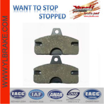 Competitive Price Factory Customized Brake Pad Material for motorcycle YL-F088 Excellent good performance disc brake pads