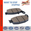 YL-F110 Competitive Price Factory Customized Brake Pad Material for motorcycle