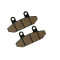 YL-F186 Factory Customized Brake Pad Material for motorcycle