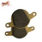 YL-1012 SCB series copper-based Urban & Path bicycle brake pads for MAGURA Clara (01-02)