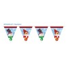 Christmas letter banner printing Christmas Plastic String Flags Pennant flags