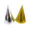 Party supplies 5PCS golden silver theme party, birthday party decoration paper hat