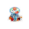 Celebrate star shape pvc basketball dangling cutouts supplies