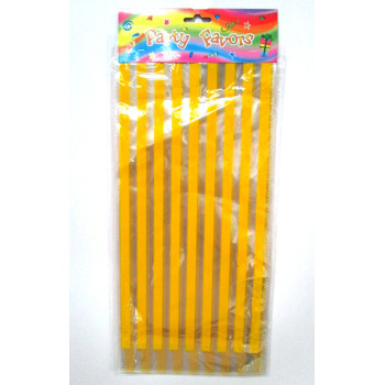 Yellow pattern candy cello bags