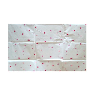 PE disposable pink little star children party Table cover