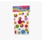 Colorful Ballon Printed Handle Plastic gift handle bag everyday use