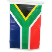 Aouth Africa plastic printed national hanging string Flag