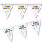 American string plastic flags Disposable pennants holiday