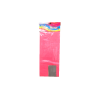 Pink transparent stand up opp cello gift bag with paper bottom