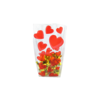Valentine's Day clear plastic wedding supplier candy cello bags