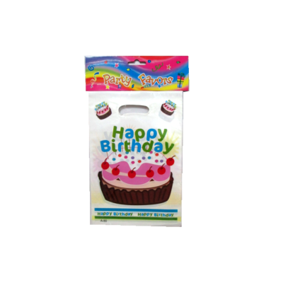 Carnival birthday cake theme birthday loot bags