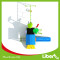 Funny Park Outdoor Plastic Play Station with swing sets Factory