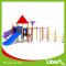 ISO9001 Approved Playground Slide Combination with Metal Climbing Structure