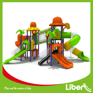 Outdoor Playground Type Plastic Material Lowest Price Little Commercial Middle School Playground Equipment