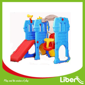 Indoor Playground Toddler Plastic Slide LE.HT.012