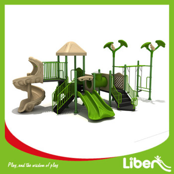Children Garden Playground Slide Equipment with Children swing