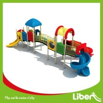 2017 popular children playground slide for toddler children
